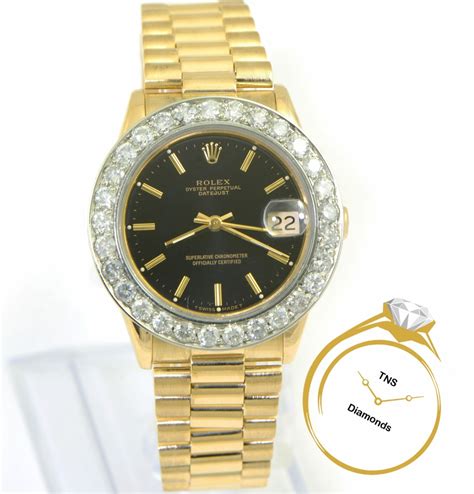 rolex datejust vs president|Rolex 31mm Datejust diamond bezel.